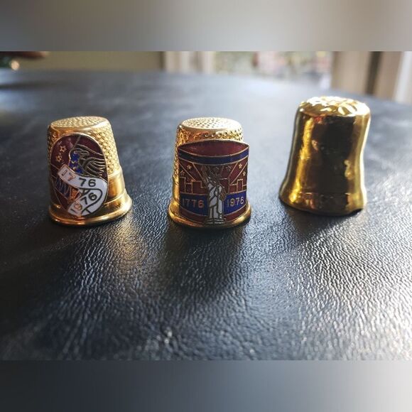 Metal Thimbles (3) - Picture 3 of 6